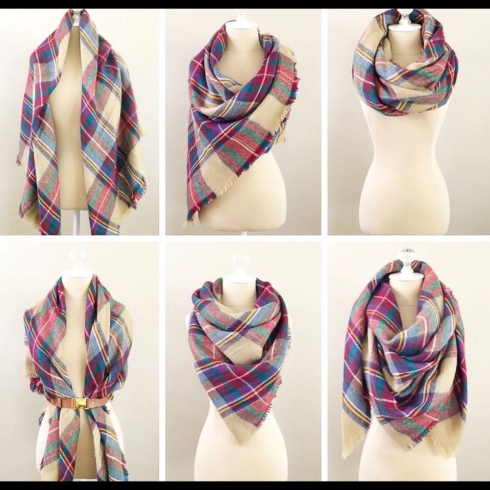 NWT Blanket Scarf ❄️ WINTER IS COMING ❄️ - Picture 3 of 4