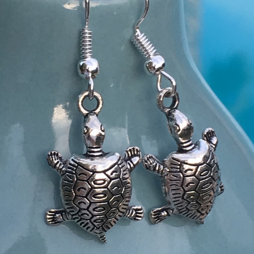 Turtle 🐢 tortoise earrings