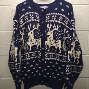 Vintage ugly Christmas sweater