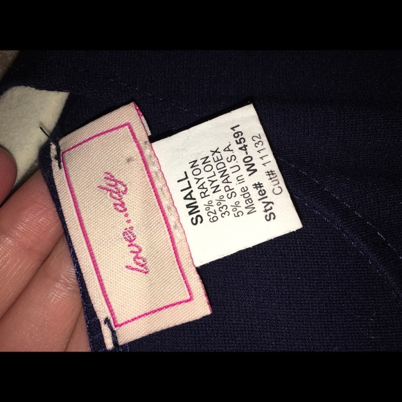 Small nautical navy blue dress - Picture 2 of 2