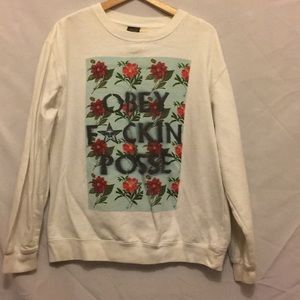 Obey oversized sweater