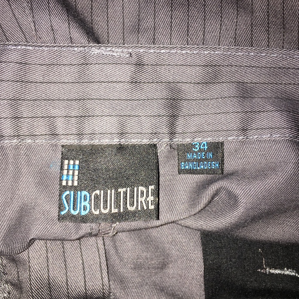 Men's subculture shirts 34 waist