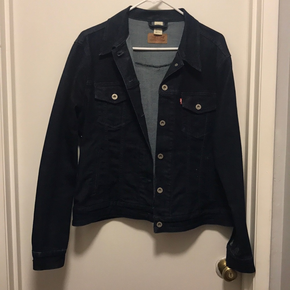 Dark denim jacket