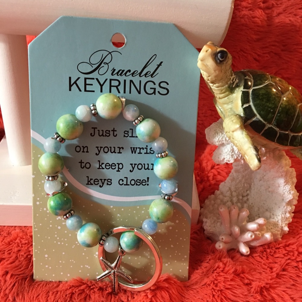 🌸Sold🌸Topsail Trading Bracelet key ring NWT
