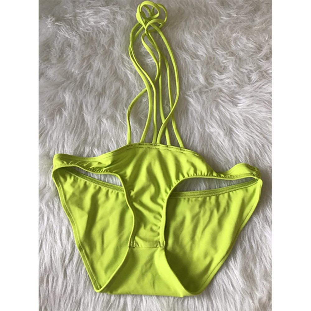 Asos Swim String Lime Green Bikini Bottom 6