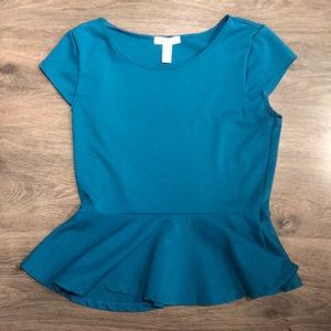 BOGO Teal Peplum