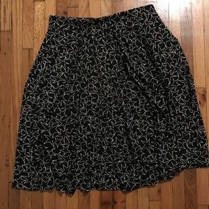 Lularoe Madison black and white with stars