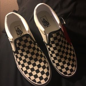 Brand new checker vans