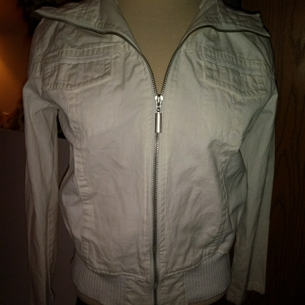 White MKM jacket