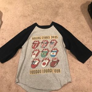 Vintage Rolling Stones Baseball Tshirt