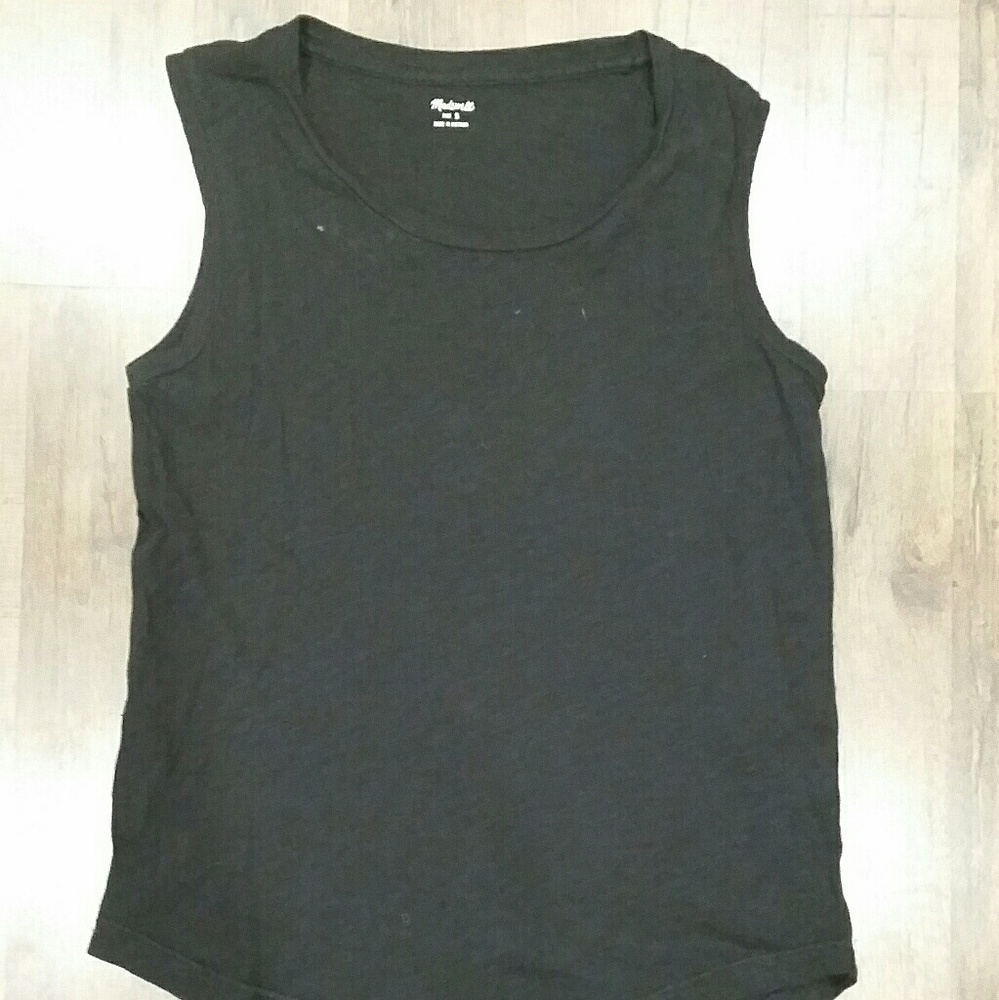 Madewell Woman's Black Tank