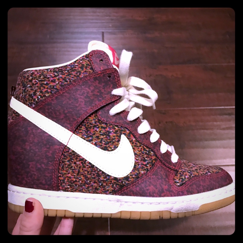 Nike Dunk Sky High Liberty Wedge Bordeaux