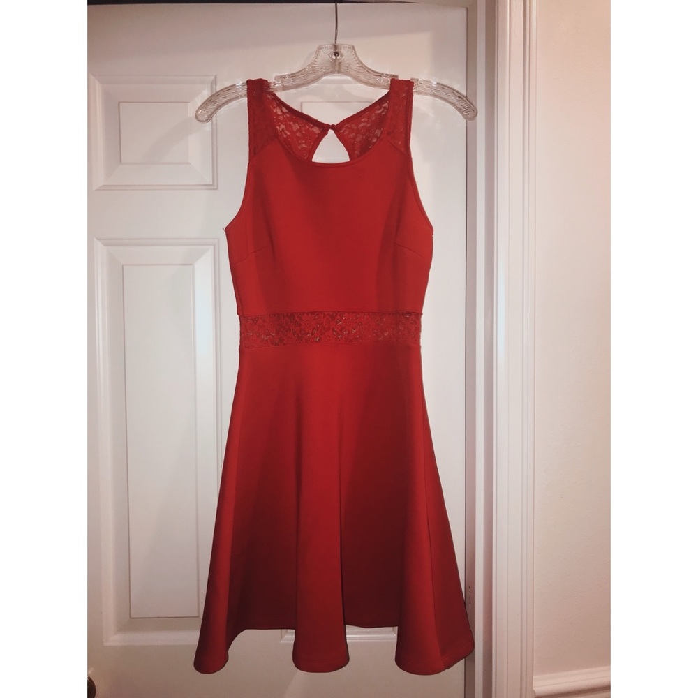 CYBER SALE‼️ Red Lace Dress