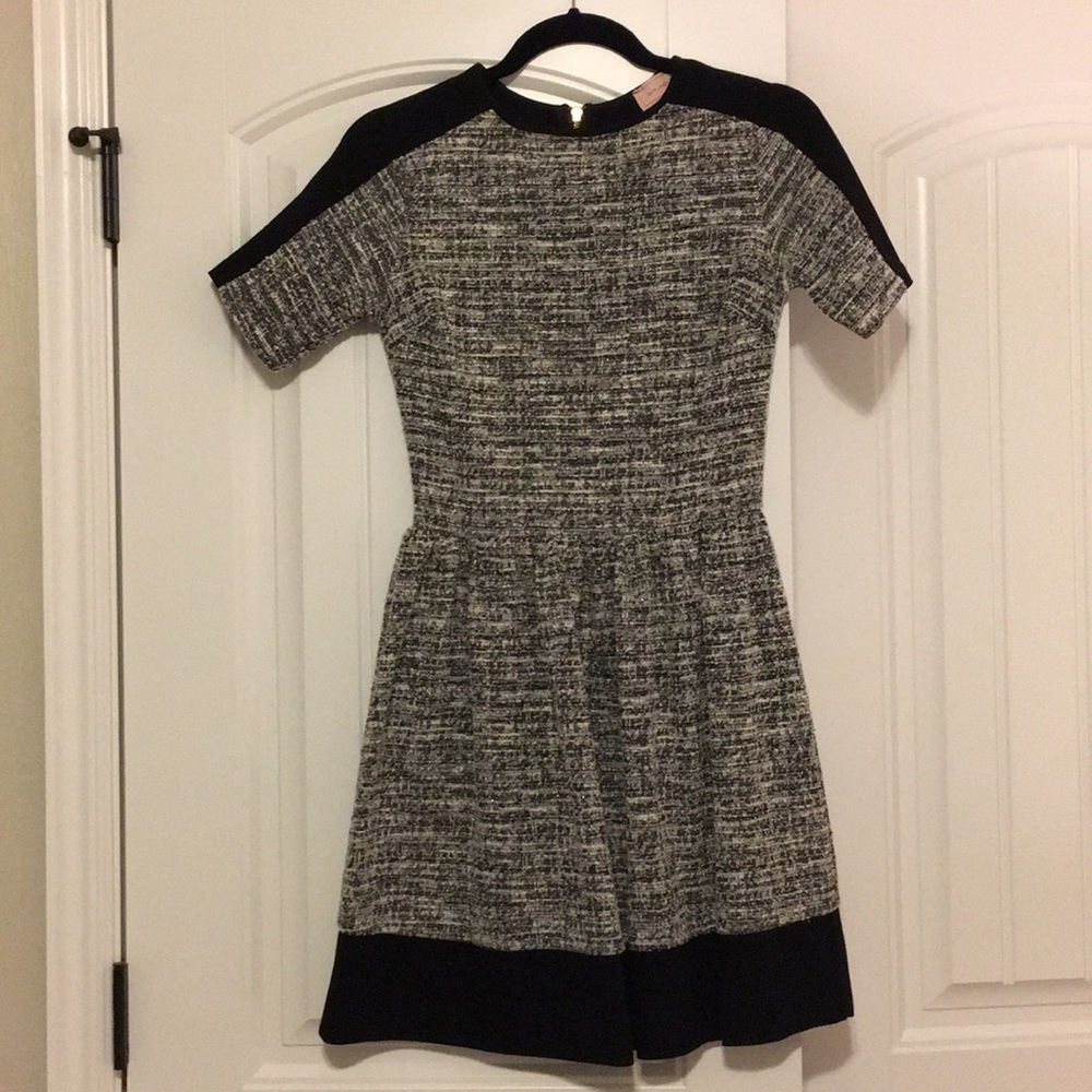 Black and white dress