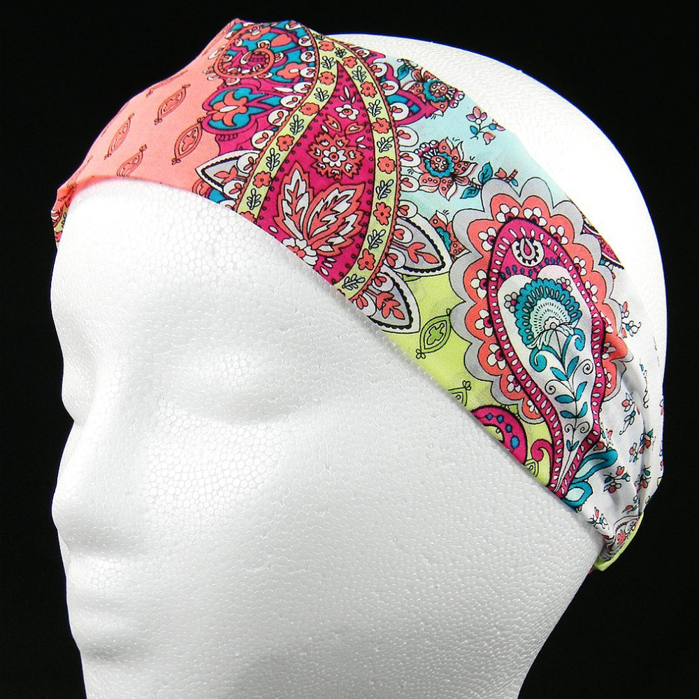 Pastel Paisley Headband