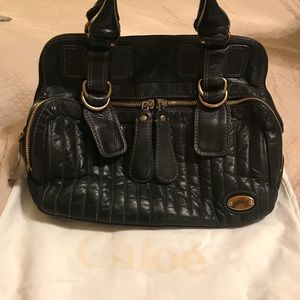 🎀 Chloé • Quilted ‘Bay’ Large Satchel/tote 🎀