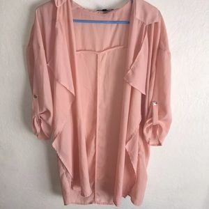 Peach cardigan