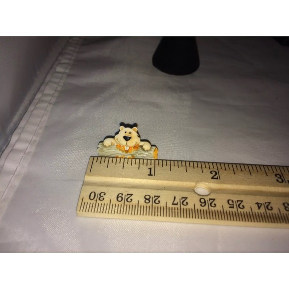 VTG JJ Jonette Rare Smiling Beaver Tac/Lapel Pin - Picture 2 of 3