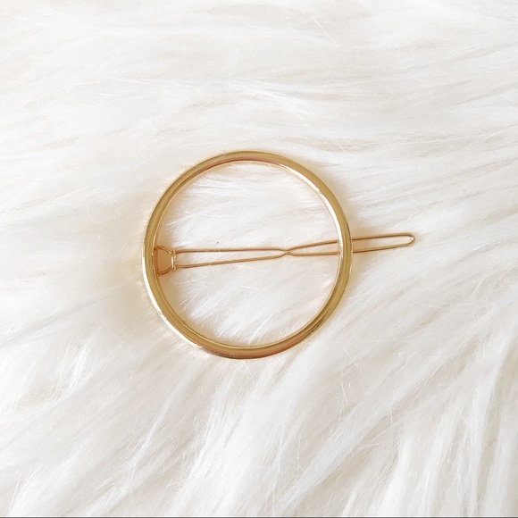 Hobo Triangle and Round Hair Clip 2Pc - Picture 6 of 8