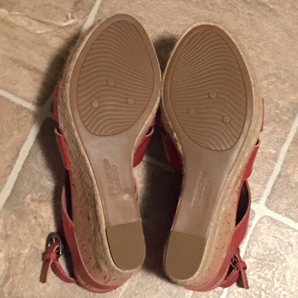 NWOB Franco Sarto Wedge Platform Sandals Size 8M - Picture 3 of 8