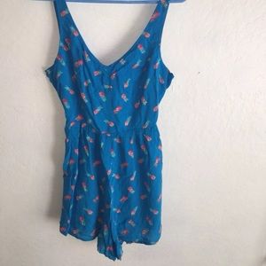 Hollister Pineapple Romper
