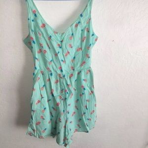 Hollister Pineapple Romper