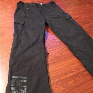 Quicksilver Men’s XXLarge Snowboard Pants