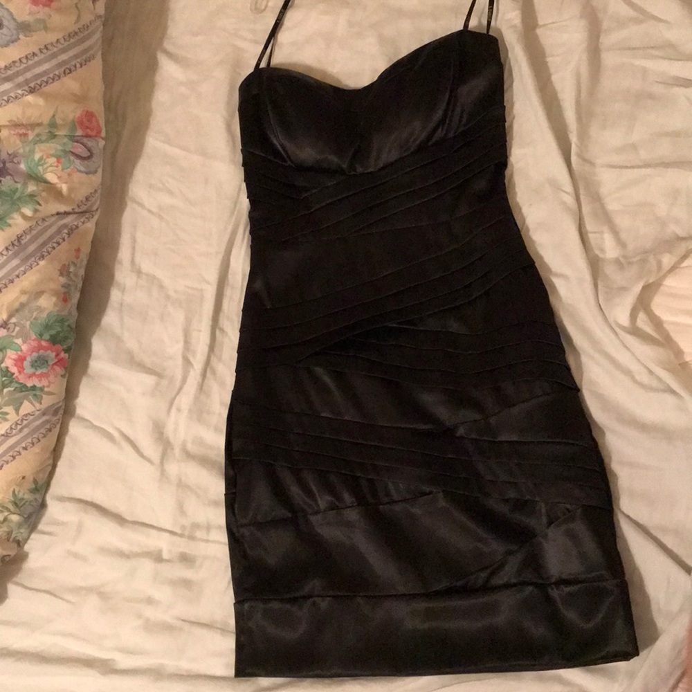 Black B Darling strapless dress