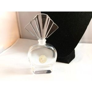 Christian Dior Crystal Fluted Glass Perfume Bottle