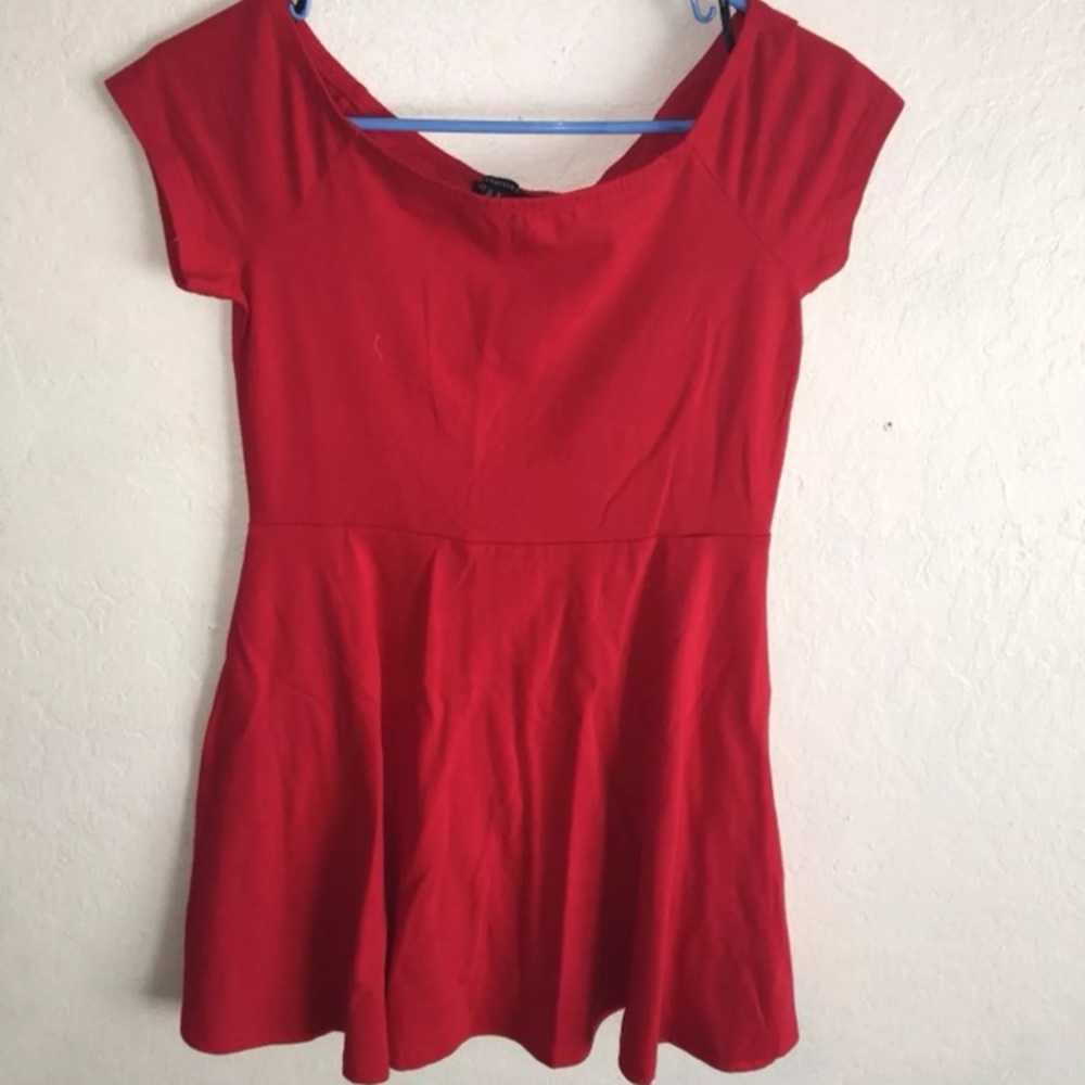 Red dress