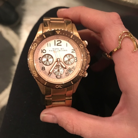 Marc Jacobs Rose Gold Watch main image 4