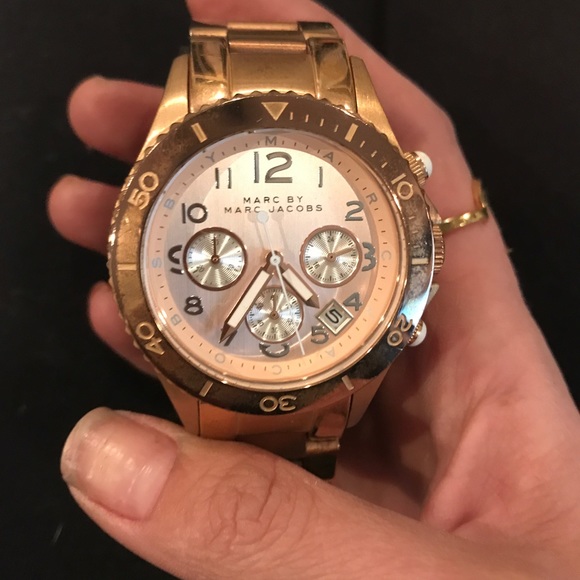 Marc Jacobs Rose Gold Watch main image 5