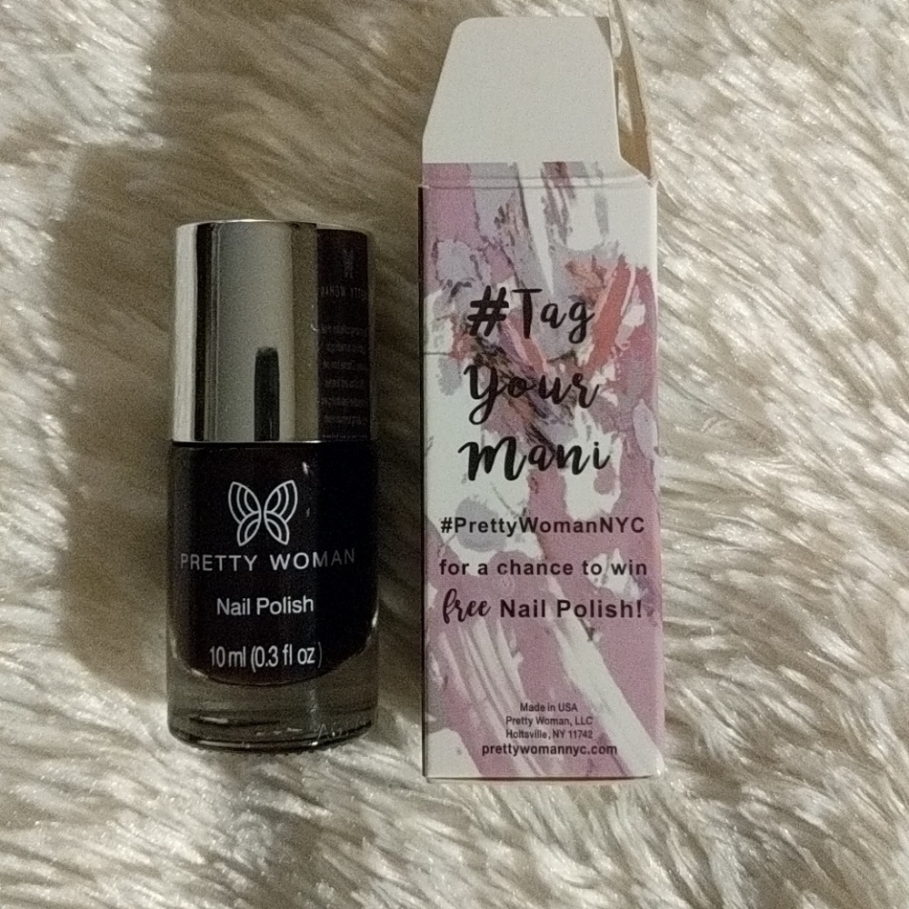 Pretty Woman NYC nail polish burgundy