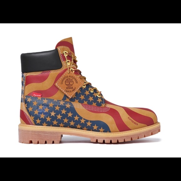 Supreme Timberlands stars and stripes main image 4