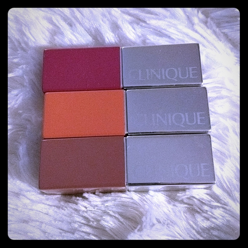 Clinique lipstick - 3 colors