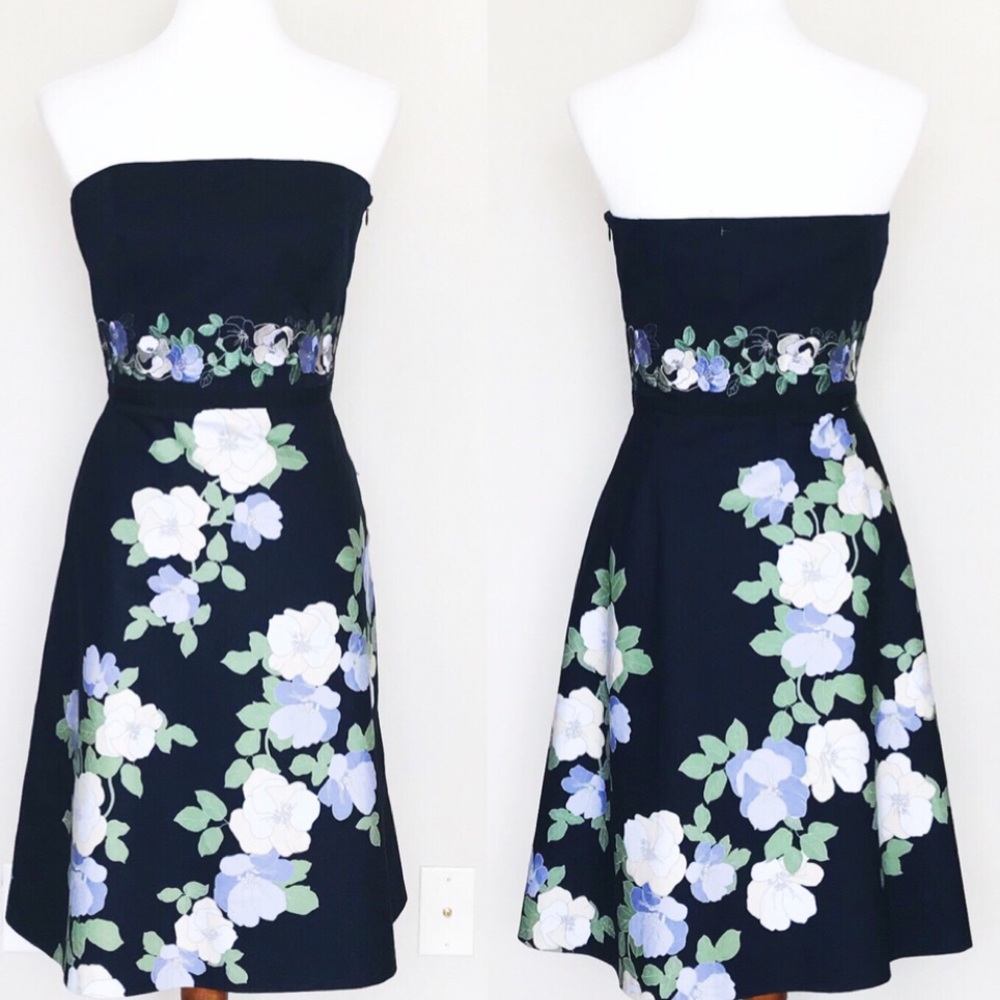 Ann Taylor Loft strapless dress