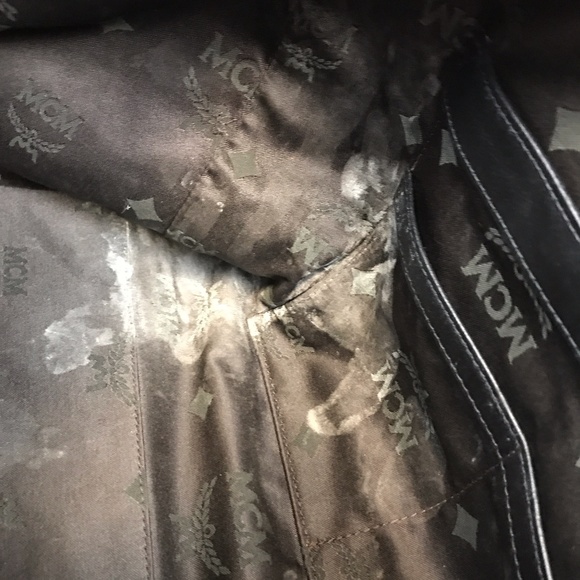 SOLD MCM Weekender Visetos Cognac Duffle Bag - Picture 7 of 8