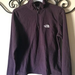 The North Face purple woman’s fleece