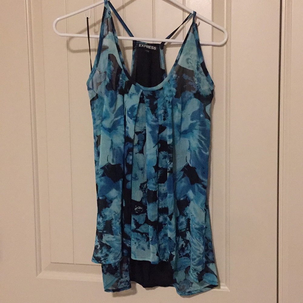Express Chiffon Tank Top