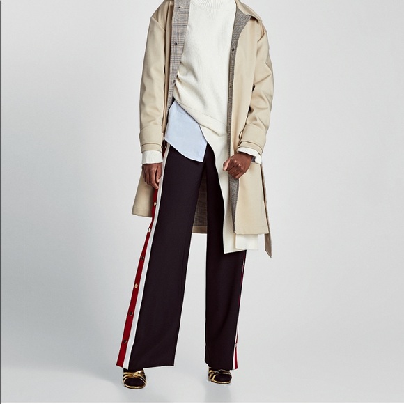 Zara Pyjama Style Trousers - Picture 2 of 6