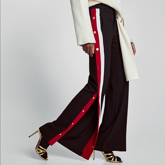 Zara Pyjama Style Trousers - Picture 3 of 6