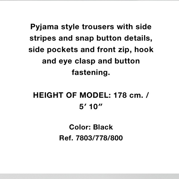 Zara Pyjama Style Trousers - Picture 6 of 6