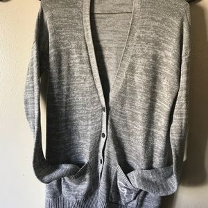 Gilly Hicks womans Grey cardigan