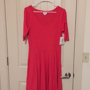 LuLaRoe Solid Red Nicole