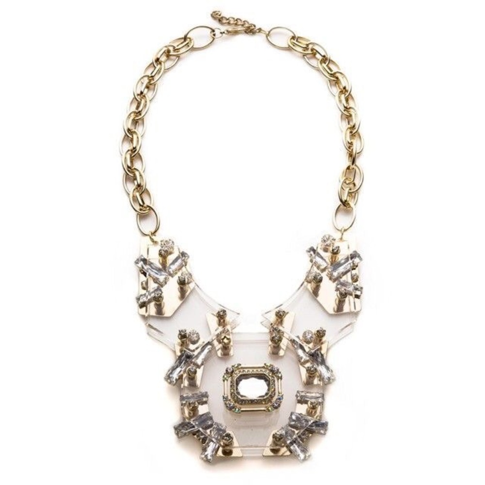 Adia Kibur crystal Transformer Necklace