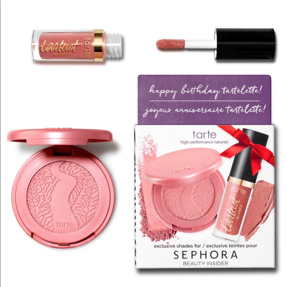 Tarte Amazonian Clay Blush and Matte Lip Duo NEW