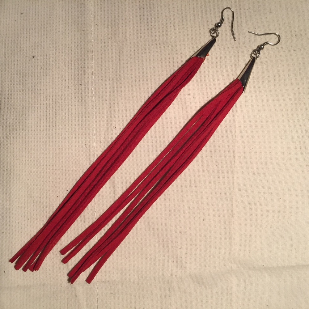 70% off Leather earrings