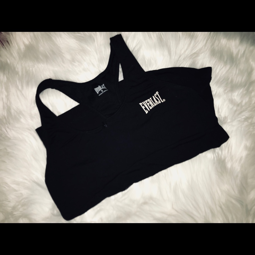 EVERLAST zip fitness spandex tank top