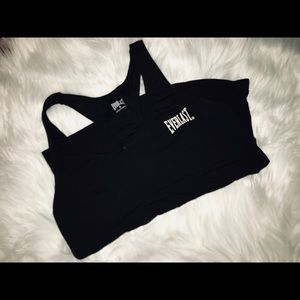 EVERLAST zip fitness spandex tank top