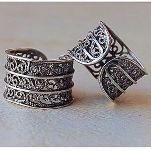 Sterling silver vintage ring